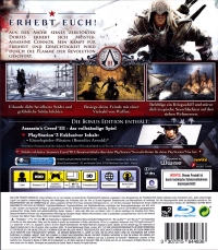 Assassin's Creed III - PS3 Exklusive Edition Box Art