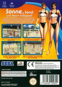Beach Spikers: Virtua Beach Volleyball [DE] Box Art