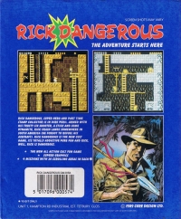 Rick Dangerous Box Art