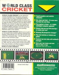 Allan Border's Cricket Box Art
