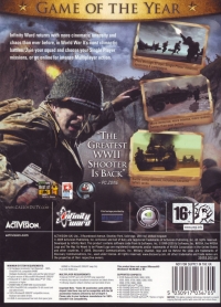 Call of Duty 2: Game of the Year (Not for Supply in the UK) Box Art