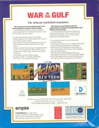 War in the Gulf - Action Sixteen Box Art