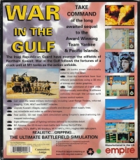 War in the Gulf Box Art