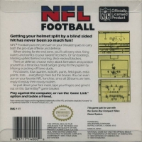 NFL Football Box Art