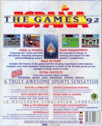 España: The Games '92 Box Art