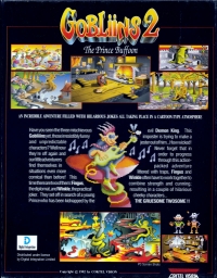 Gobliins 2: The Prince Buffoon Box Art