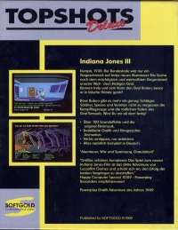 Indiana Jones and The Last Crusade: The Graphic Adventure - Top Shots Box Art