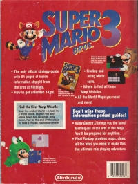 Super Mario Bros. 3 - Strategy Guide Box Art