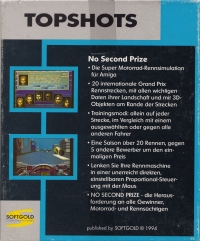 No Second Prize - Top Shots Box Art