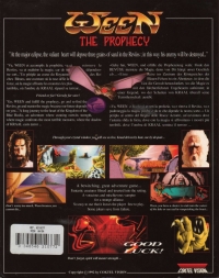 Prophecy, The Box Art