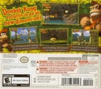 Donkey Kong Country Returns 3D - Nintendo Selects Box Art