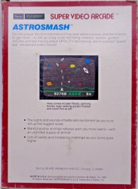 Astrosmash (Super Video Arcade) Box Art