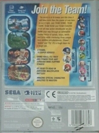 Sonic Heroes - Player's Choice Box Art
