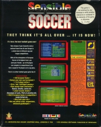 Sensible Soccer: European Champions (1992/3) Box Art