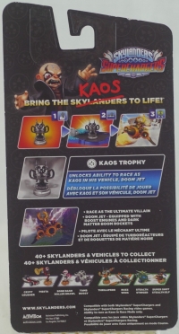 Skylanders SuperChargers - Kaos Trophy Box Art