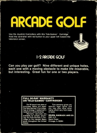 Arcade Golf Box Art