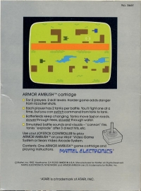 Armor Ambush (black label) Box Art