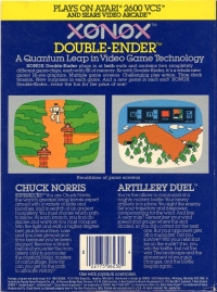 Double Ender: Artillery Duel / Chuck Norris Superkicks Box Art