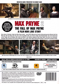 Max Payne 2: The Fall of Max Payne [DE] Box Art