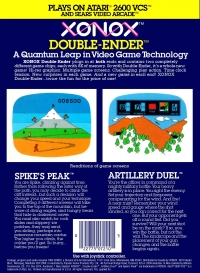 Double Ender: Artillery Duel / Spike's Peak Box Art