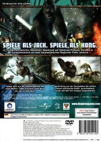 Peter Jackson's King Kong: The Official Game of the Movie [DE] Box Art