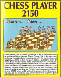 Chess Player 2150 (Arcade Action) Box Art