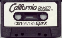 California Games (cassette) Box Art