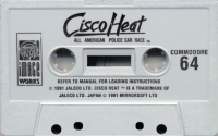 Cisco Heat: All American Police Car Race (cassette) Box Art