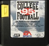 Bill Walsh College Football 95 Box Art