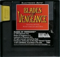 Blades of Vengeance Box Art