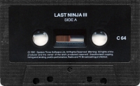 Last Ninja 3 Box Art