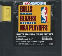 Bulls Versus Blazers and the NBA Playoffs Box Art