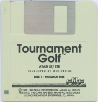 Tournament Golf Box Art