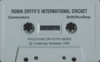 Robin Smith's International Cricket Box Art