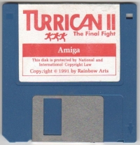 Turrican II: The Final Fight Box Art