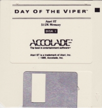 Day of the Viper Box Art