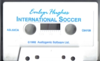 Emlyn Hughes International Soccer (cassette) Box Art
