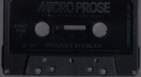 Project Stealth Fighter (cassette / Preview the Future) Box Art