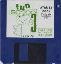 Fun School 3: for 5 to 7 Year Olds Box Art