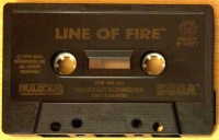 Line of Fire (cassette) Box Art