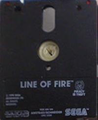 Line of Fire (disk) Box Art