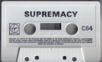 Supremacy (cassette) Box Art