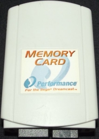 Performance Memory Card (white) [NA] Box Art