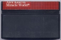 Alex Kidd in Miracle World (cardboard 1 tab) Box Art