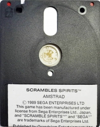 Scramble Spirits (disk) Box Art