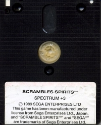 Scramble Spirits (disk) Box Art