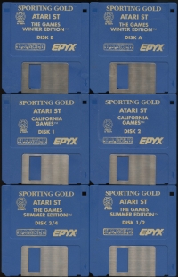 Sporting Gold Box Art