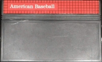 American Baseball Box Art