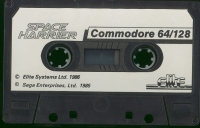 Space Harrier (cassette) Box Art