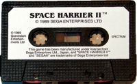 Space Harrier II Box Art